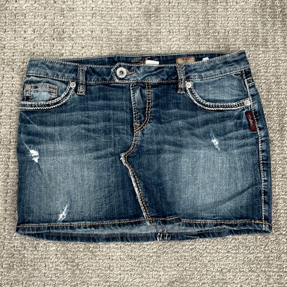 Silver jeans ravi mini skirt - Picture 1 of 7